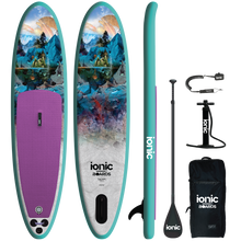 Load image into Gallery viewer, Ionic All Water - Teal Mountain - 11’0 Inflatable Paddle Board Package - Boards