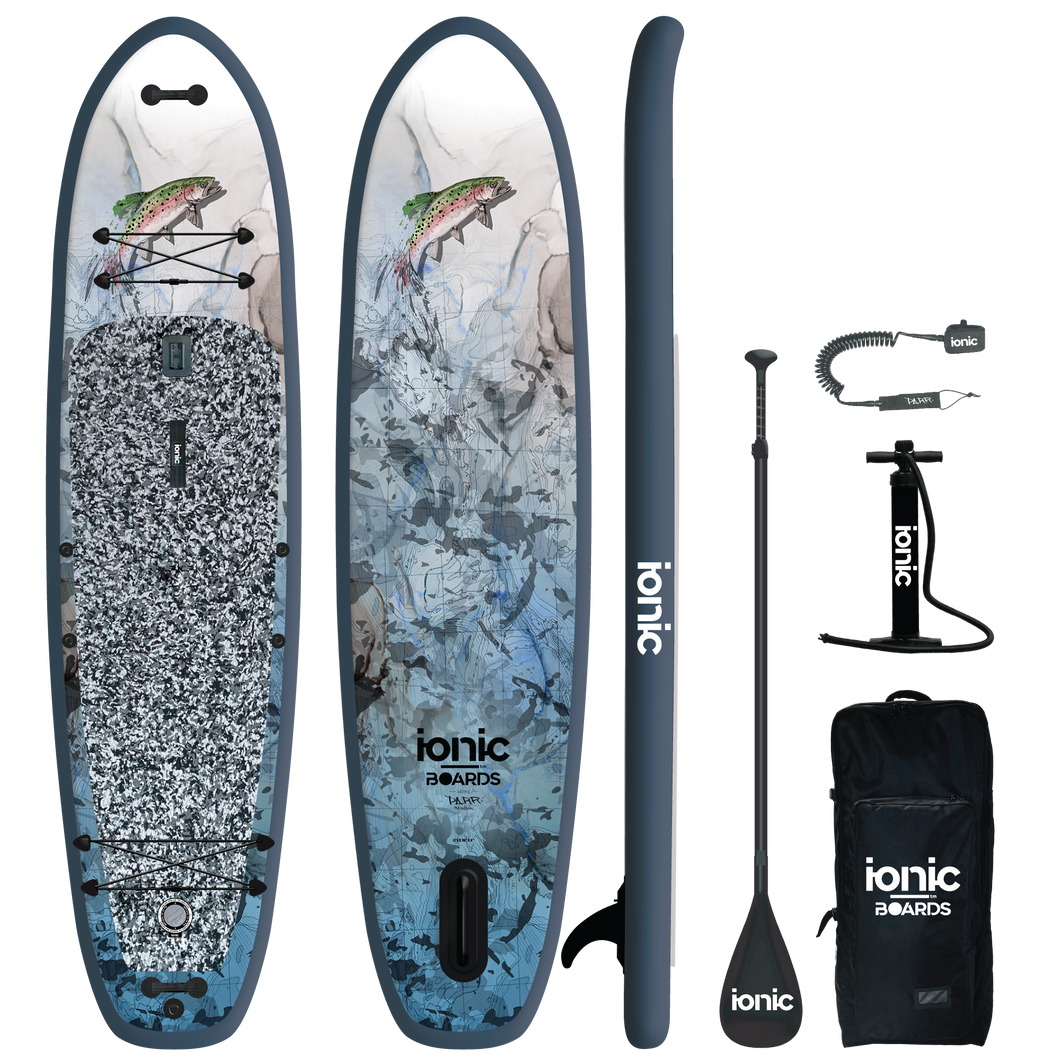 Ionic Adventure - Hook Em Edition - 11’6 Inflatable Paddle Board Package - Boards