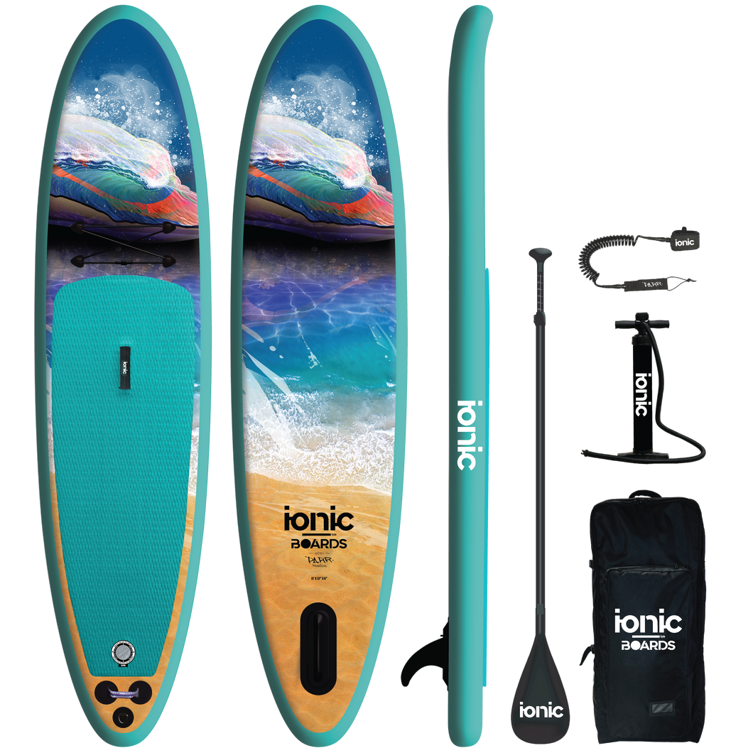 Ionic All Water - Teal Wave - 11’0 Inflatable Paddle Board Package - Boards